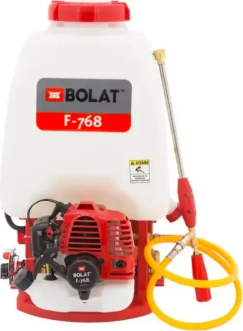 F768 2T Turbo 1.4bg 25.6cc 35bar 12m 25lt 9kg Benzinli Sırt Tipi İlaçlama Makinesi