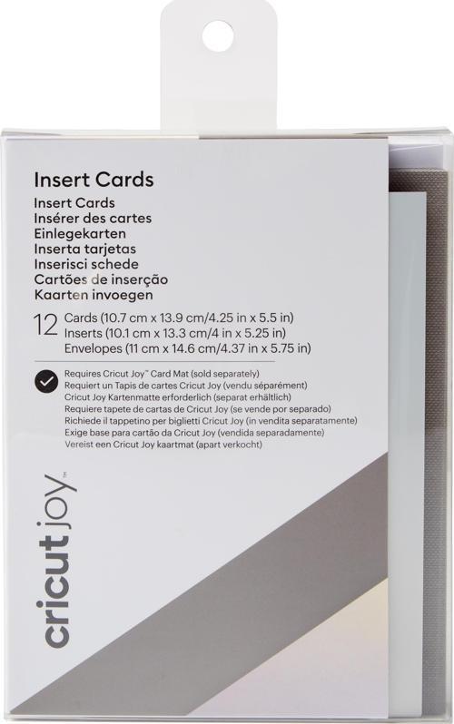 2008043 JOY INSERT KARTI 12Lİ PAKET GRİ HOLOGRAFİK