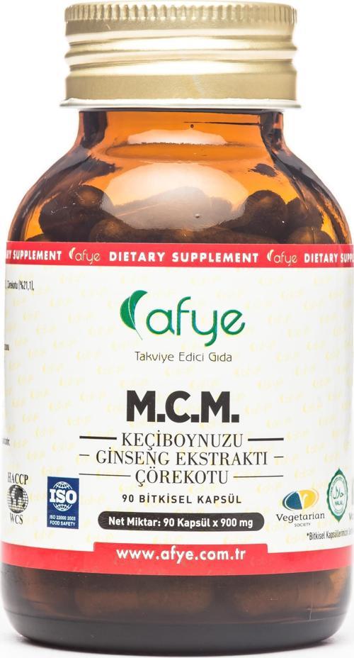 M.C.M 90 Kapsül (Çicek Balı,Keçi Boynuzu Özü, Ginseng ve Çörekotu)