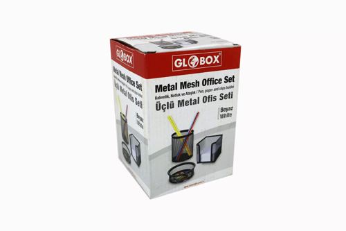 6643-6154 METAL KALEMLİK SETİ 3 LÜ