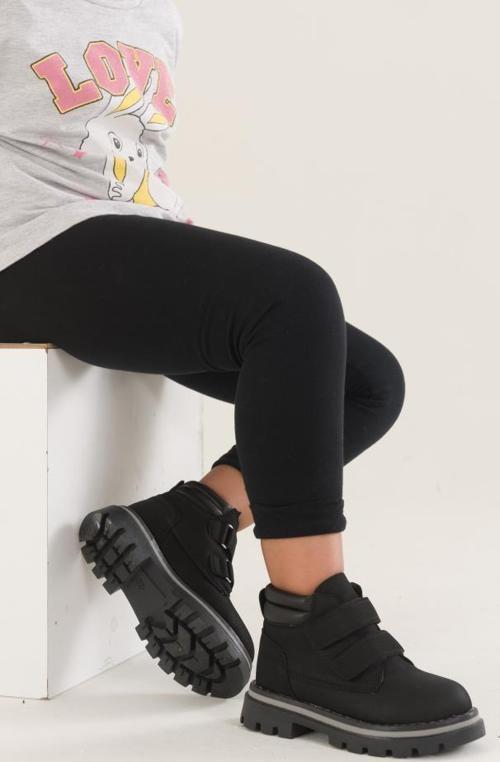 Papuçcity Arzen 02671 Unisex Çocuk Cırtlı Termal Bot