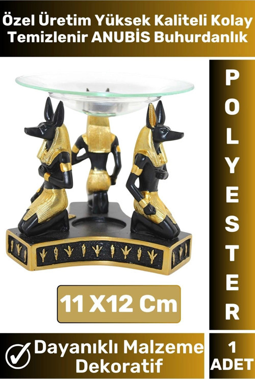 Premium Yüksek Kaliteli Dekoratif Şık Aromaterapi Kolay Temizlenir Polyester Buhurdanlık