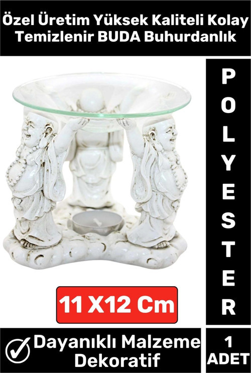 Premium Yüksek Kaliteli Dekoratif Şık Hediyelik Aromaterapi Kolay Temizlenir Polyester Buhurdanlık
