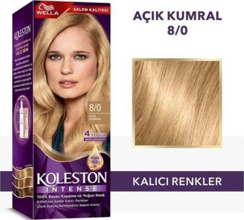 Mbb E-Ticaret Koleston Intense Saç Boyası 8/0 Açık Kumral - Salon Kalitesi
