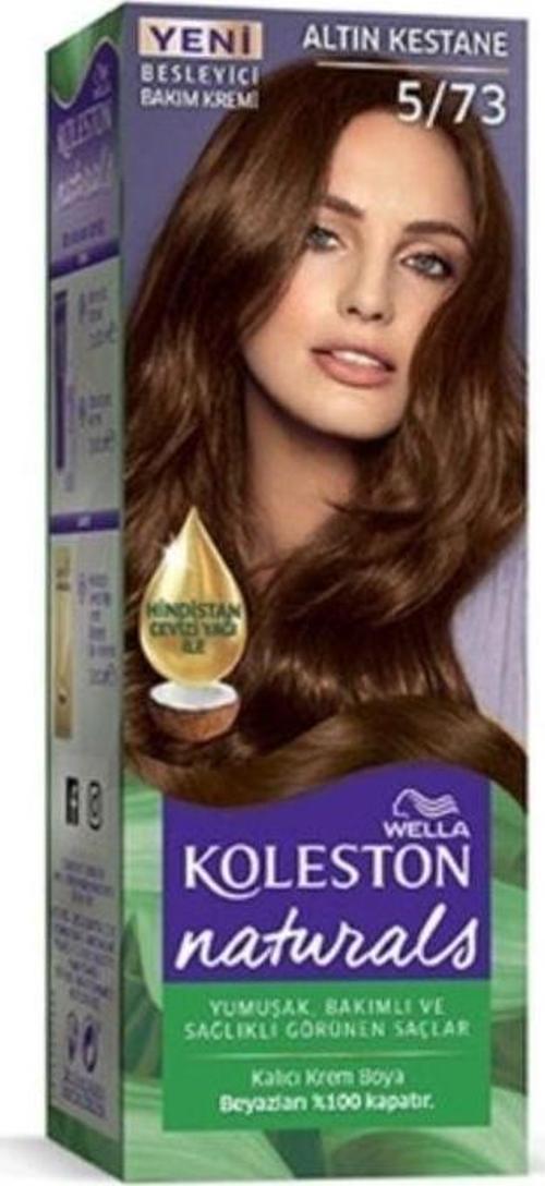 Mbb E-Ticaret Naturals Saç Boyası Altın Kestane 5/73