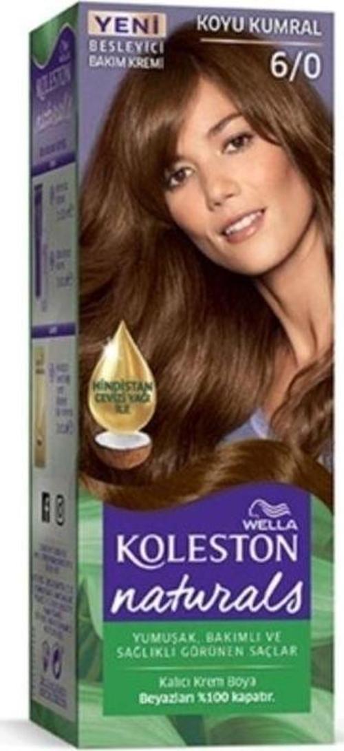 Mbb E-Ticaret Naturals Saç Boyası Koyu Kumral 6/0