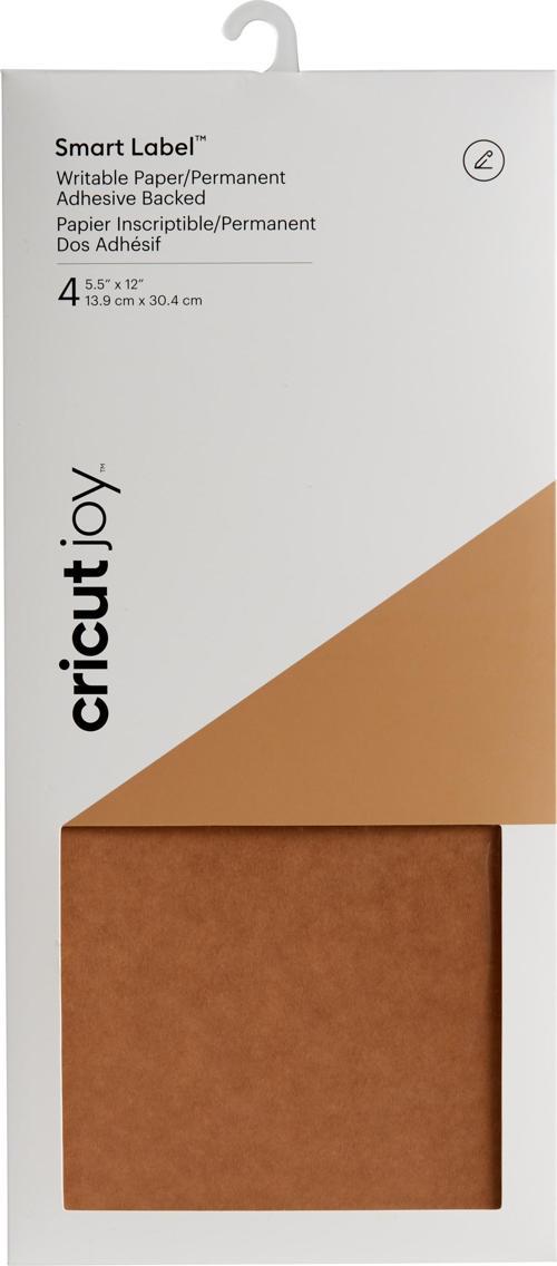 2007361 JOY SMART ETİKET 14X30CM 4LÜ PAKET KRAFT BROWN