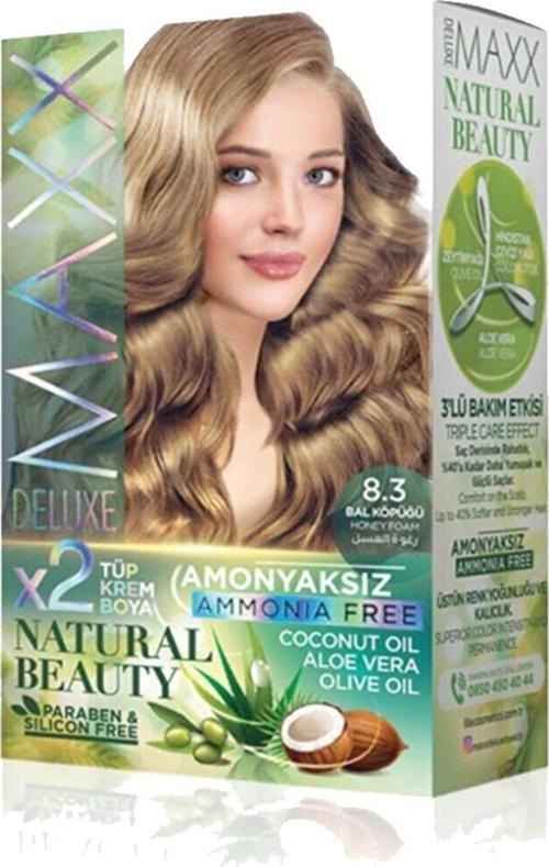 Mbb E-Ticaret Natural Beauty Amonyaksız Saç Boyası 8.3 Bal Köpüğü