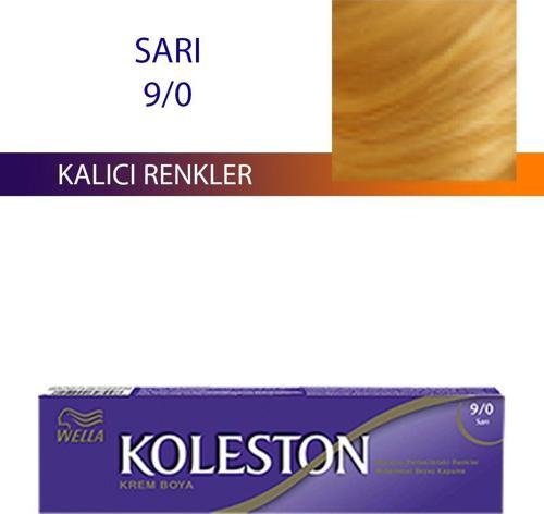 Mbb E-Ticaret Single Tüp Boya Saç Boyası Sarı 9/0