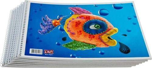Kika Resim Defteri Spiralli 17x25 12'li