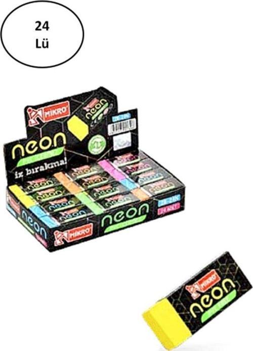 2B-24N Neon Soft Silgi 24'Lü Paket-Mikro