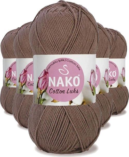 5 Adet Cotton Lüks Yelek Tunik Kazak Bluz Hırka İpi Yünü Toprak 97583