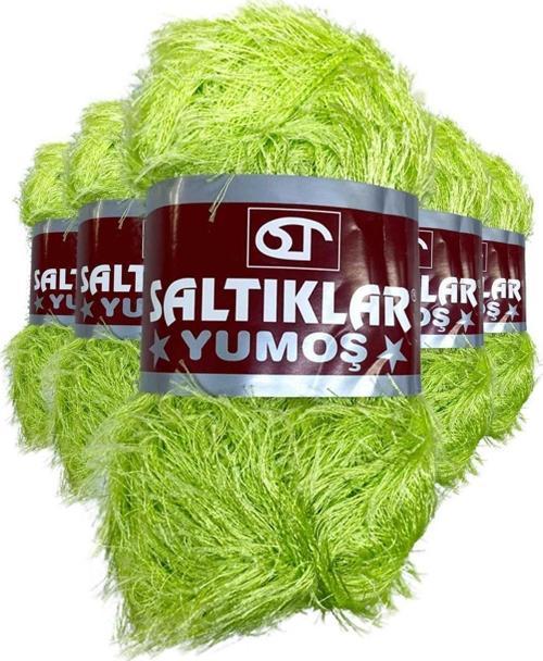 5 Adet Yumoş Sakallı El Örgü Ipi Yünü 105