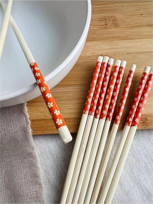 Chopsticks Bambu Yemek Çubuğu 10'Lu