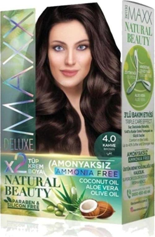 Mbb E-Ticaret Natural Beauty Amonyaksız Saç Boyası 4.0 Kahve