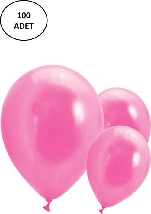 İç Mekan Dekorasyon Balonu Pembe - 100 Adet