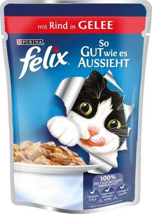 Sığır Etli Yetişkin Kedi Konservesi Pouch 85 Gr - Petshopundan