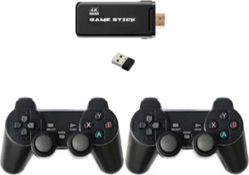 2.4g Kablosuz Çift Kol Oyun Konsolu, 4K HDMI Çıkışlı Nostalji