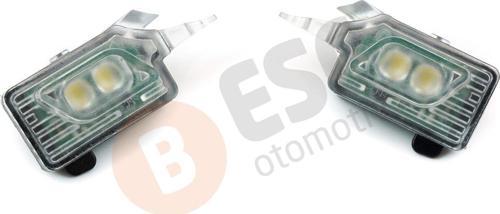 Audi A4 A5 Q5 için Kapı Açma Uyarı Lamba Seti 8W0947133, 8W0947134