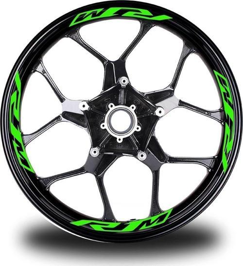 Gri Yamaha Takım Jant Sticker Etiket