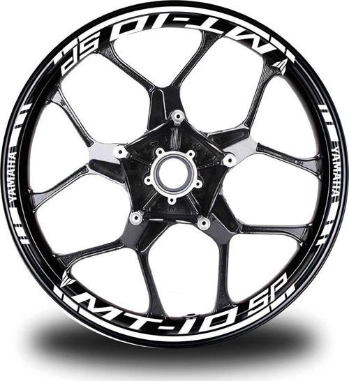 Kırmızı Yamaha Fz6r Takım Jant Sticker Etiket
