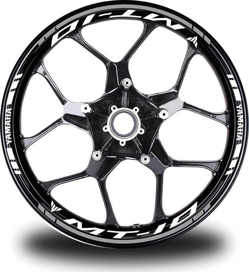 Kırmızı Yamaha R1m Takım Jant Sticker Etiket