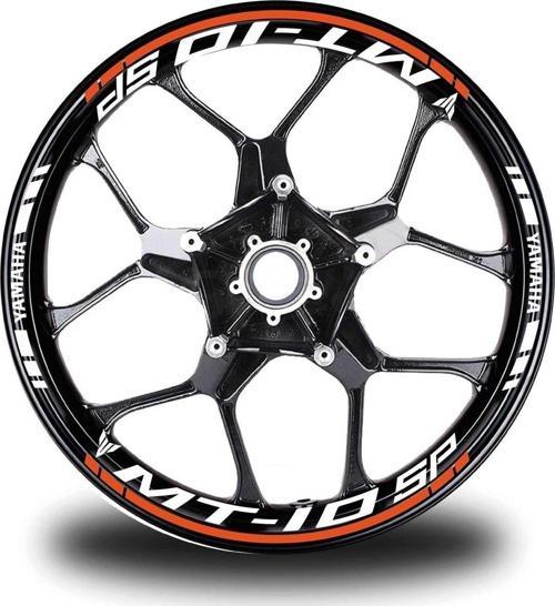 Neon Sarı Yamaha Fazer Takım Jant Sticker Etiket