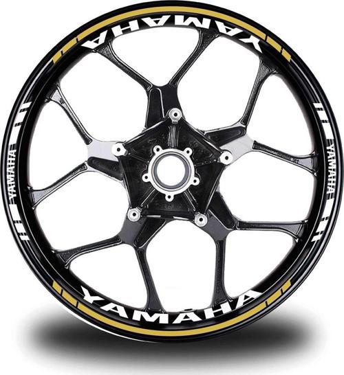 Neon Sarı Yamaha Mt 10 Sp Takım Jant Sticker Etiket