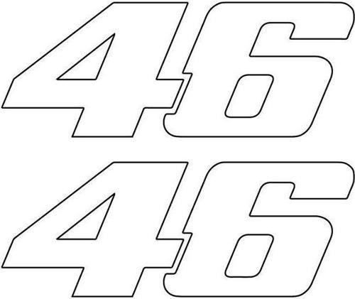 46 Yazılı Mini Sticker Etiket Modeli