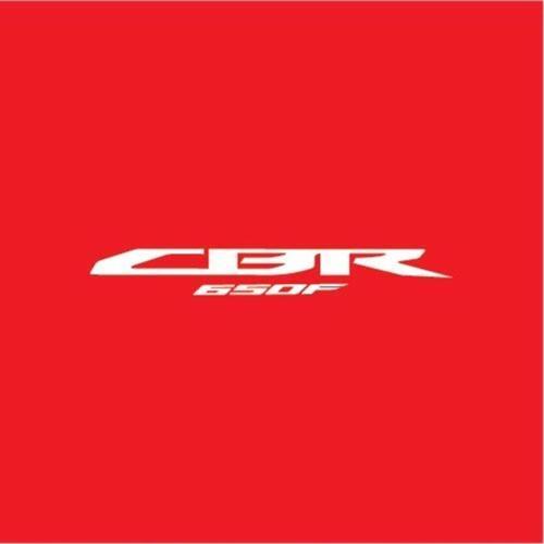 Honda CBR650F Beyaz Yan Grenaj Sticker Etiket Modeli 1 adet