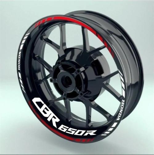 Honda CBR650R Yazılı Jant içi & Dışı Sticker