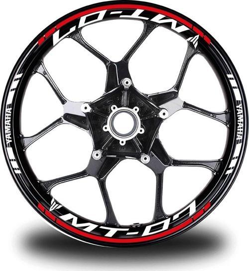 Sarı Yamaha Fz6r Takım Jant Sticker Etiket