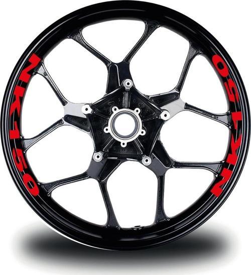 CFMOTO 150NK Takım Jant Sticker Etiket Modeli Kırmızı Renk