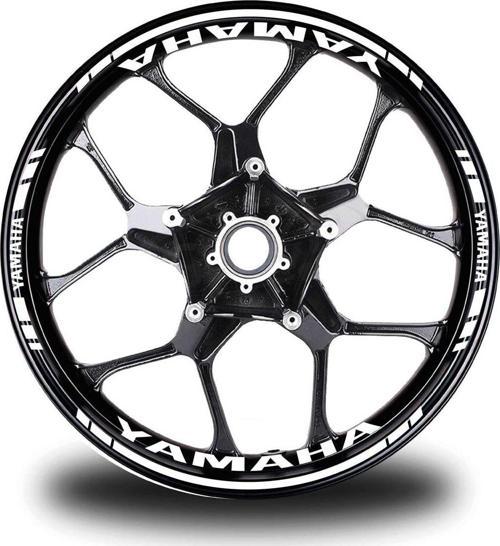 Sarı Yamaha Mt 10 Sp Takım Jant Sticker Etiket