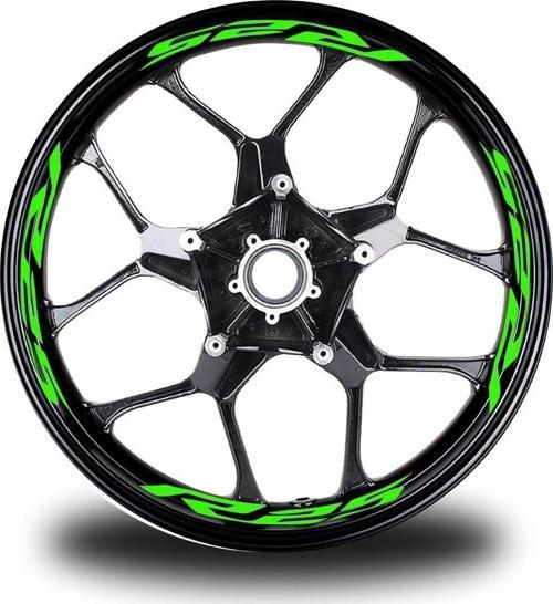 Sarı Yamaha Takım Jant Sticker Etiket