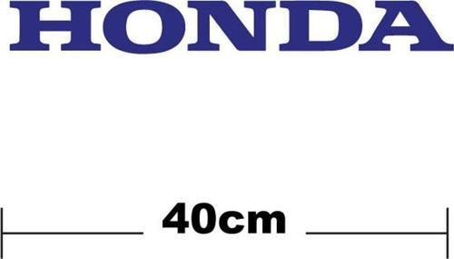 Honda Logo Yazı Sticker Etiket Tek Renk
