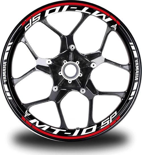 Turuncu Yamaha Fazer Takım Jant Sticker Etiket