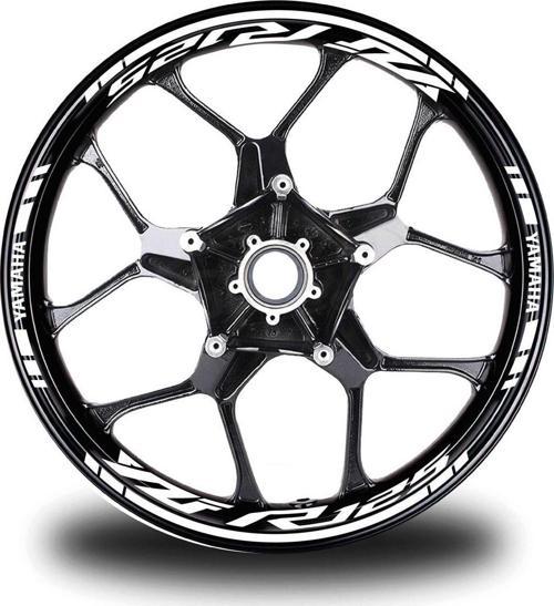 Turuncu Yamaha Mt 09 Takım Jant Sticker Etiket