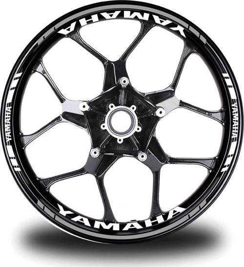 Turuncu Yamaha Mt 10 Sp Takım Jant Sticker Etiket