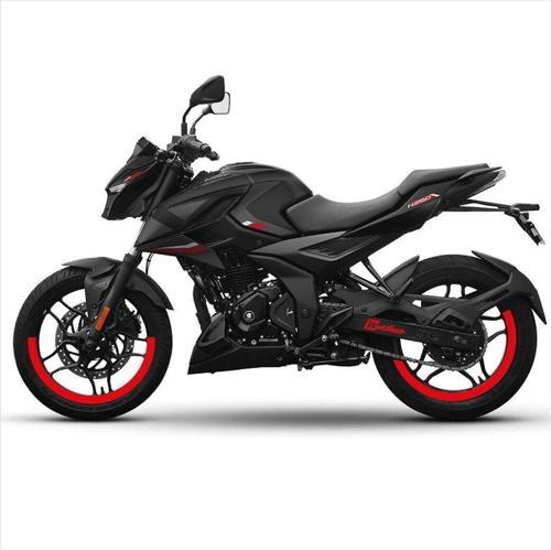 Bajaj Pulsar N250 Yarım Kaplama Jant Sticker Etiket Modeli Kırmızı