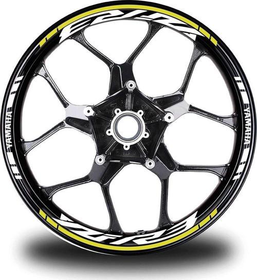 Turuncu Yamaha R6 Takım Jant Sticker Etiket
