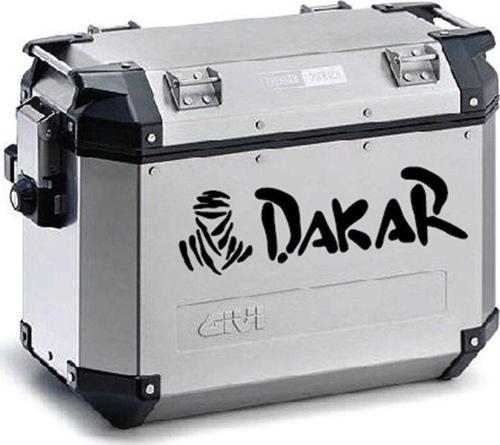 Dakar Motosiklet Çanta Desenli Sticker Etiket Modeli - 2