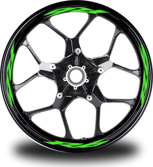 Turuncu Yamaha Takım Jant Sticker Etiket
