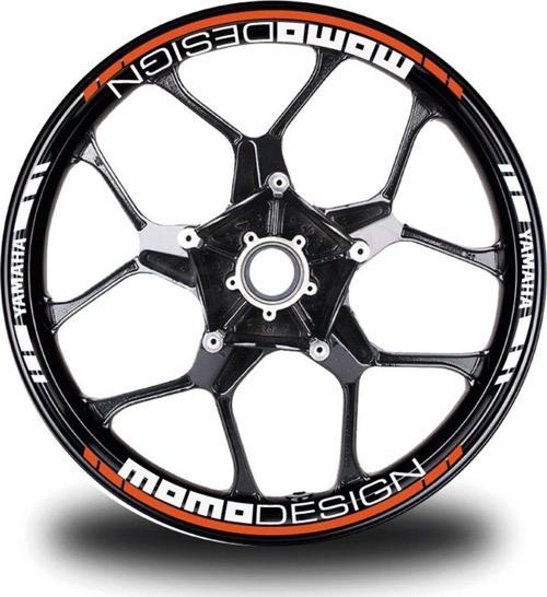 Turuncu Yamaha YZF R3 Takım Jant Sticker Etiket