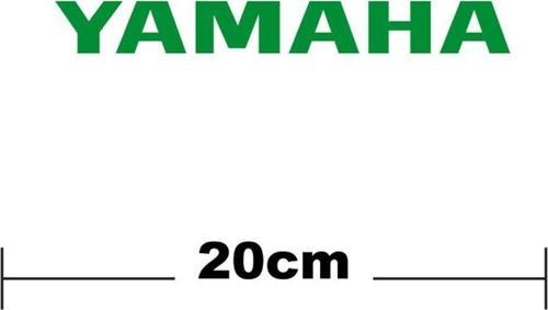 Yamaha Logo Yazı Sticker Etiket Tek Renk