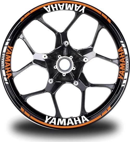 Yamaha Mt-09 Depo Üstü Çift Çizgi Sticker Modeli