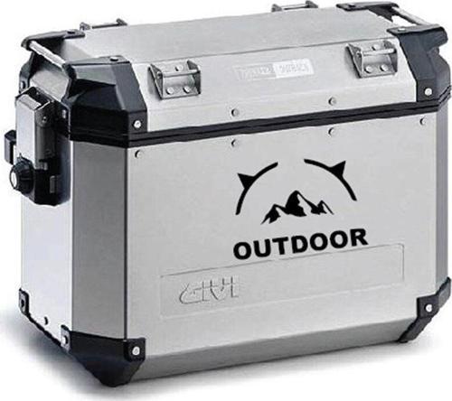 Outdoor Motosiklet Çanta Sticker Etiket Modeli