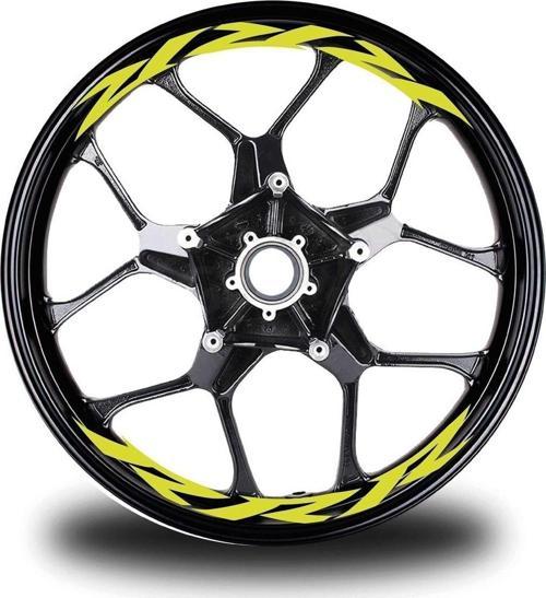 Yamaha Racıng Team Yazıl Beyaz Arka Maşa Sticker Etiket Modeli