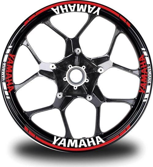Yamaha Xmax 2 Kesikli Kırmızı Renk Sticker Modeli Jant Dahil