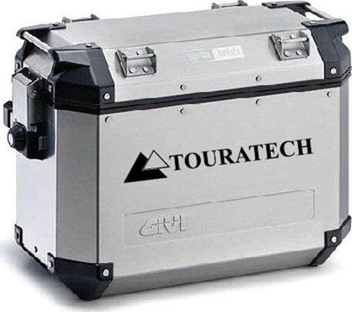 Touratech Motosiklet Çanta Sticker Etiket Modeli